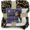 American Kennel Club AKC Animal Print Fleece Dog & Cat Blanket