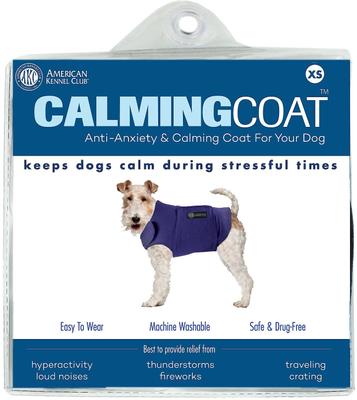 Show full view: American Kennel Club AKC Anxiety Vest for Dogs, Blue, Large slide 5 of 8
