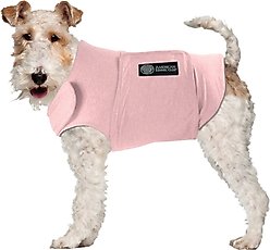 American Kennel Club AKC Anxiety Vest for Dogs, Pink, Small