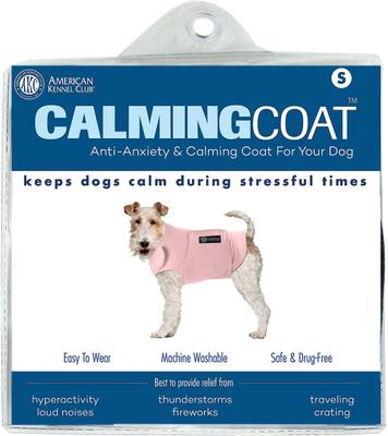 Show full view: American Kennel Club AKC Anxiety Vest for Dogs, Pink, X-Small slide 5 of 8