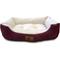 Show in main carousel: American Kennel Club AKC Burlap Bolster Cat & Dog Bed, Burg slide 1 of 3
