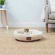 Show in main carousel: American Kennel Club AKC Casablanca Bolster Cat & Dog Bed, Beige slide 5 of 7