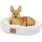 Show in main carousel: American Kennel Club AKC Casablanca Bolster Cat & Dog Bed, Light Blue slide 5 of 9