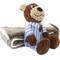 Show in main carousel: American Kennel Club AKC Dog Blanket & Plush Bear Set, Brown slide 4 of 5