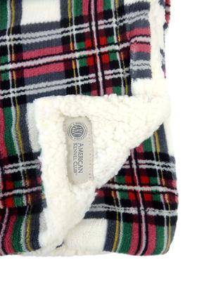Show full view: American Kennel Club AKC Dog & Cat Blanket, Red & Green Plaid slide 4 of 9