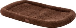 American Kennel Club AKC Dog Crate Mat, Brown, 36-in
