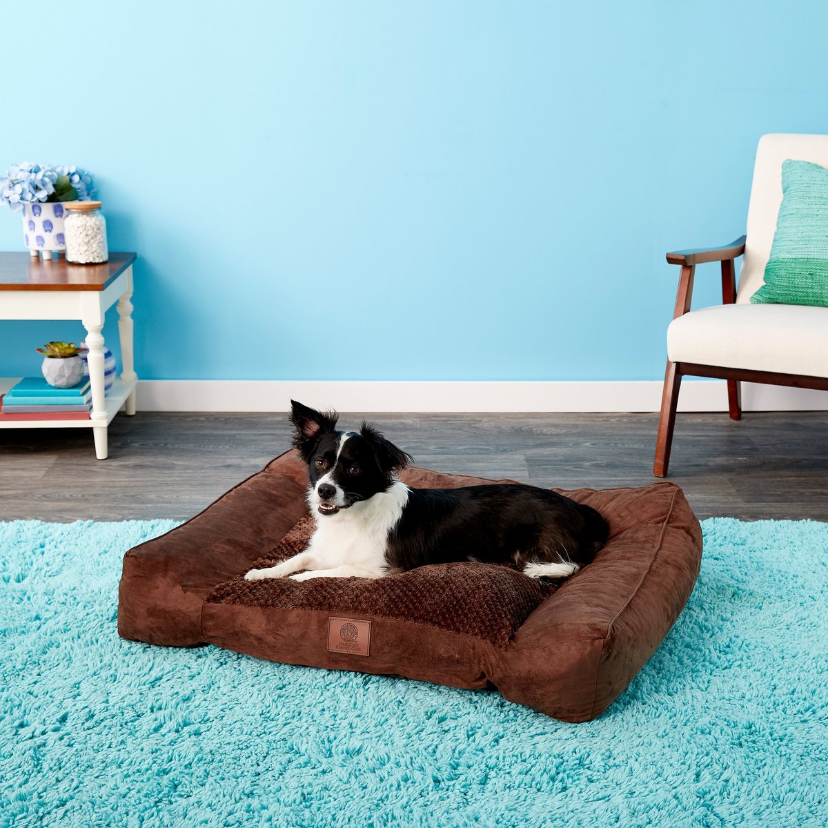 American Kennel Club AKC Tufted Pillow Dog Bed