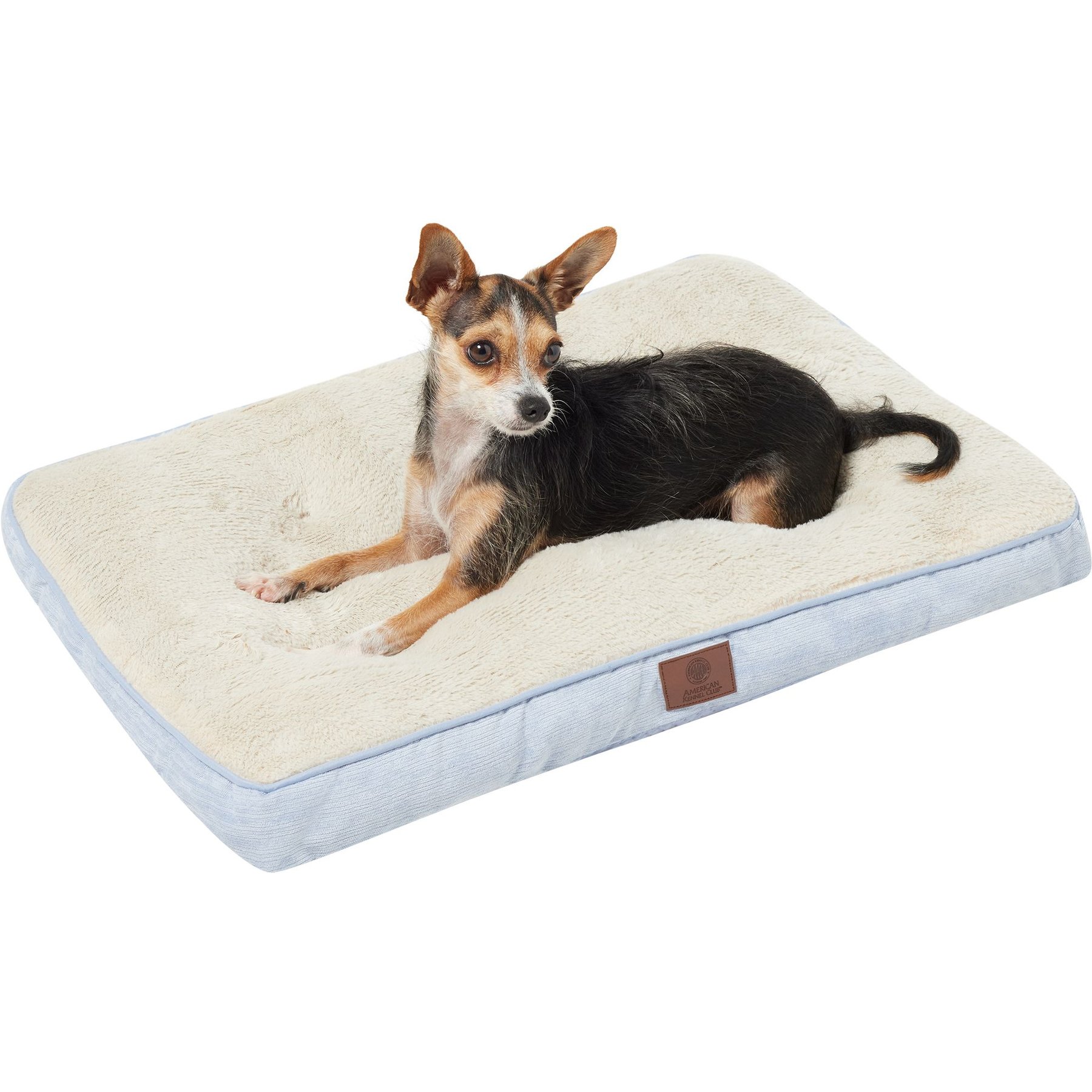 American Kennel Club AKC Mason Dog Crate Mat, Blue, 24-in