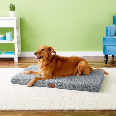 Show full view: American Kennel Club AKC Orthopedic Dog Crate Mat, Blue Gray, 42-in slide 3 of 5