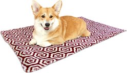 American Kennel Club AKC Paw Blanket & Dog Pillow, Red slide 2 of 3