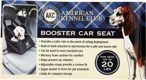 Show full view: American Kennel Club AKC Pet Booster Seat, Gray slide 3 of 6