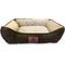 Show in main carousel: American Kennel Club AKC Self-Heating Bolster Cat & Dog Bed, Brown, 22-in slide 1 of 4