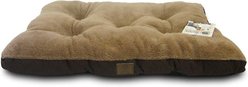 American Kennel Club AKC Tufted Quilted Dog Mat, Brown, 36 x 23-in