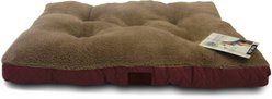 American Kennel Club AKC Tufted Quilted Dog Mat, Burgundy, 36 x 23-in