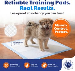 American Kennel Club Dog Training Pads, 22 x 22-in, 200 count, Fresh Cut Grass Scented slide 2 of 8