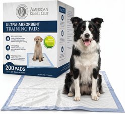 American Kennel Club Dog Training Pads, 22 x 22-in, 200 count, Fresh Cut Grass Scented slide 1 of 8