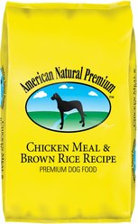 American Natural Premium Chicken Meal & Brown Rice Recipe Dry Dog Food, 33-lb bag