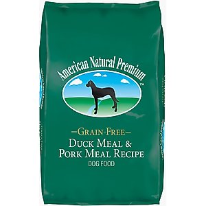 American Natural Premium Grain-Free Duck Meal & Pork Meal Recipe Dry Dog Food, 12-lb bag