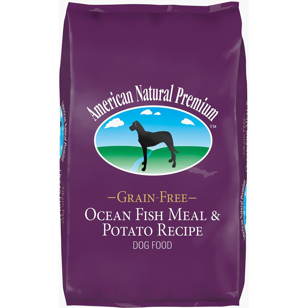 American Natural Premium Ocean Fish Meal & Potato Dry Dog Food, 12-lb
