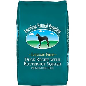 American Natural Premium Legume-Free Chicken-Free Duck with Butternut Squash Dry Dog Food, 30-lb bag