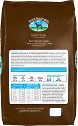 American Natural Premium Market Fresh Beef Recipe with Carrots & Cauliflower Dry Dog Food, 4-lb bag slide 2 of 5
