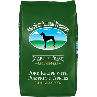 American Natural Premium American Natural Premium Market Fresh Legume-Free Pork Recipe with Pumpkin & Apples Dry Dog Food, 30-lb bag