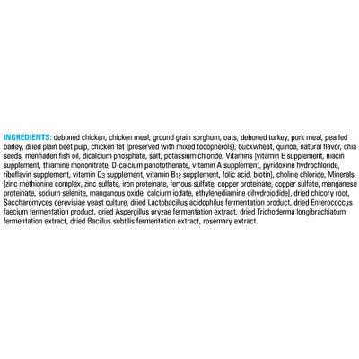 Show full view: American Natural Premium Triple Protein Recipe with Ancestral Grains Legume-Free Premium Dry Dog Food, 4-lb bag slide 7 of 10