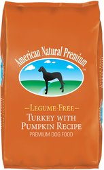 American Natural Premium Turkey with Pumpkin Recipe Legume-Free Premium Dry Dog Food, 12-lb bag