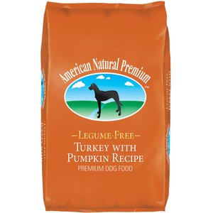 American Natural Premium Turkey with Pumpkin Recipe Legume-Free Premium Dry Dog Food, 12-lb bag