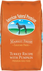 American Natural Premium Turkey with Pumpkin Recipe Legume-Free Premium Dry Dog Food, 30-lb bag