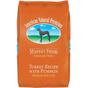 American Natural Premium Turkey with Pumpkin Recipe Legume-Free Premium Dry Dog Food, 30-lb bag