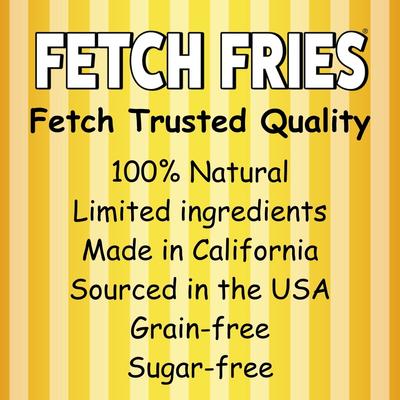 Show full view: American Pet Food Fetch Fries Beef & Sweet Potato Dog Treats, 16-oz bag slide 5 of 9