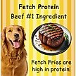 Show in main carousel: American Pet Food Fetch Fries Beef & Sweet Potato Dog Treats, 16-oz bag slide 6 of 9