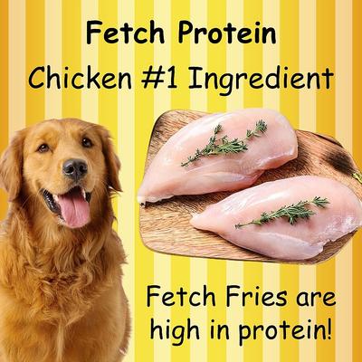 Show full view: American Pet Food Fetch Fries Chicken & Sweet Potato Dog Treats, 5-oz bag slide 6 of 12