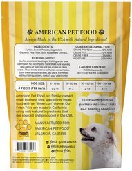 American Pet Food Fetch Fries Turkey & Sweet Potato Grain-Free Dog Treats, 5-oz bag slide 2 of 5