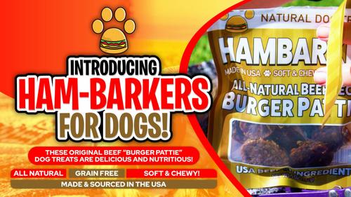 Show full view: American Pet Food Hambarker All Natural Grain-Free Dog Treat, 5-oz bag, 15 count slide 6 of 9