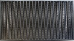 AmeriHome Commercial Rubber Scraper Mat