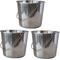 Show in main carousel: AmeriHome Stainless Steel Bucket Set, 3 count, Large slide 1 of 5