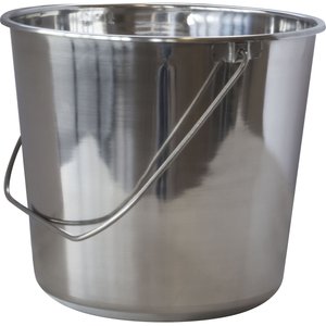 AmeriHome Stainless Steel Bucket Set, 3 count, Large