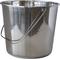 Show in main carousel: AmeriHome Stainless Steel Bucket Set, 3 count, Large slide 2 of 5