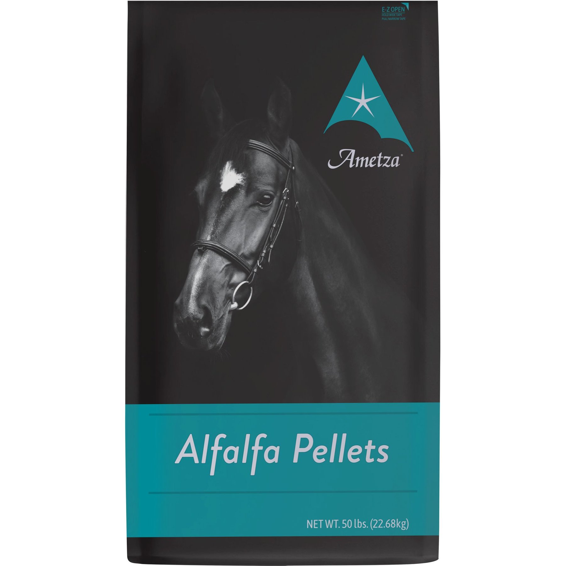 Ametza Alfalfa Pellets All-Natural Farm Animal & Horse Forage, 50-lb bag