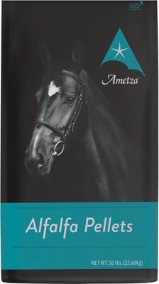 Show full view: Ametza Alfalfa Pellets All-Natural Farm Animal & Horse Forage, 50-lb bag slide 1 of 4