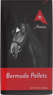 Show full view: Ametza Bermuda Pellets All-Natural, Low Protein Farm Animal & Horse Forage, 50-lb bag slide 1 of 3