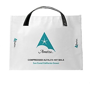 Ametza Compressed Alfalfa Hay Bale Horse Forage, 50-lb bale