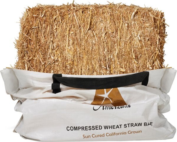 Ametza Compressed Wheat Straw Bale Horse Feed