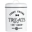 Show in main carousel: Amici Pet Dog Kiss Metal Dog Treat Canister slide 1 of 2