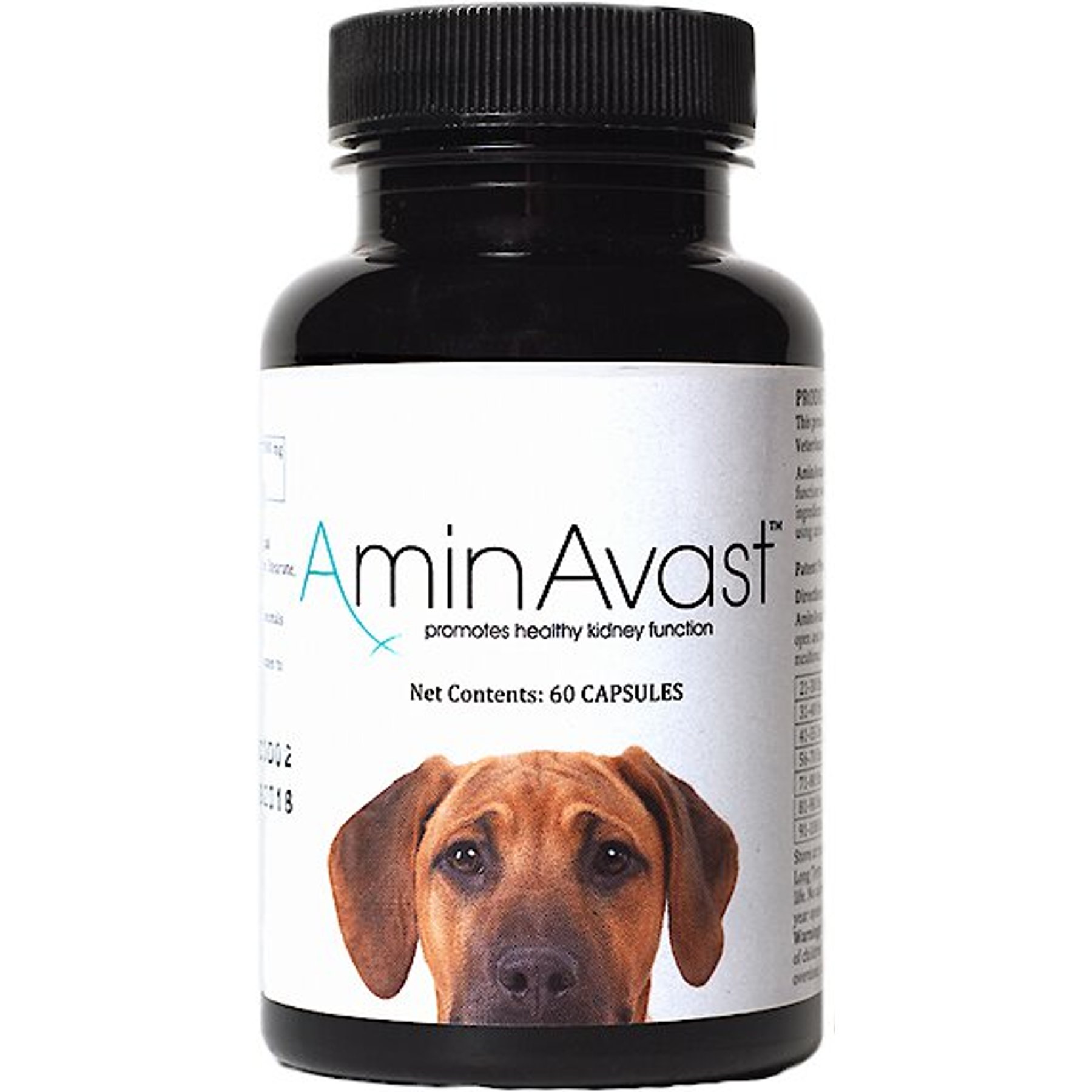 AMINAVAST Kidney Support Dog Supplement, 60 count - Chewy.com