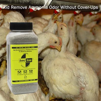 Show full view: AmmoSorb Natural Ammonia Small Animal Odor Elimination Granules, 2-lb bottle slide 2 of 5