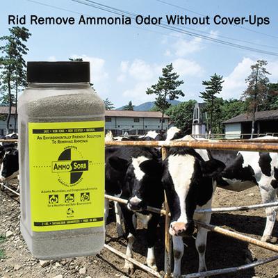 Show full view: AmmoSorb Natural Ammonia Small Animal Odor Elimination Granules, 2-lb bottle slide 4 of 5