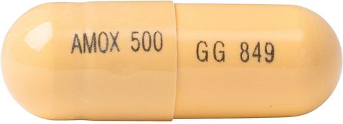 Show full view: Amoxicillin (Generic) Capsules for Dogs & Cats, 500-mg, 120 capsules slide 3 of 6